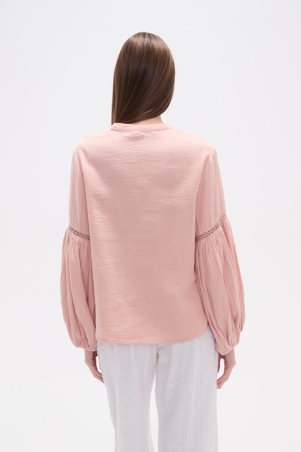Blusa Stacius Rosa Viejo