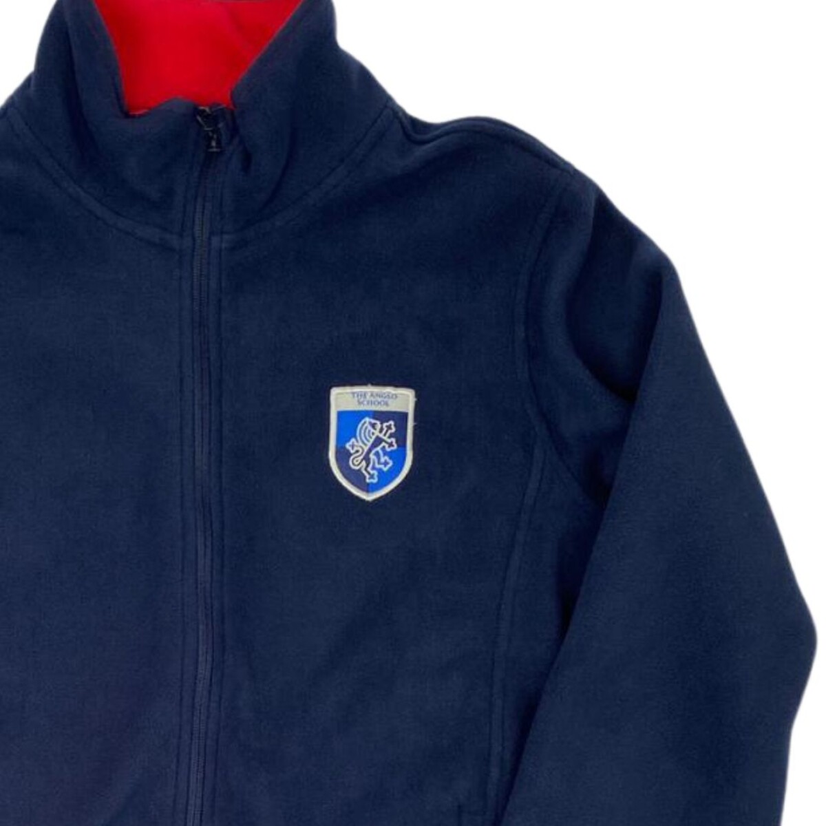 Campera Polar Secundaria The Anglo School Navy