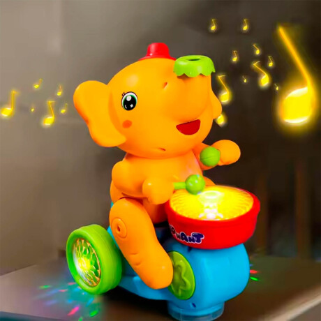Elefante Musical Juguete Infantil Luz Y Sonido Circus Jug026008