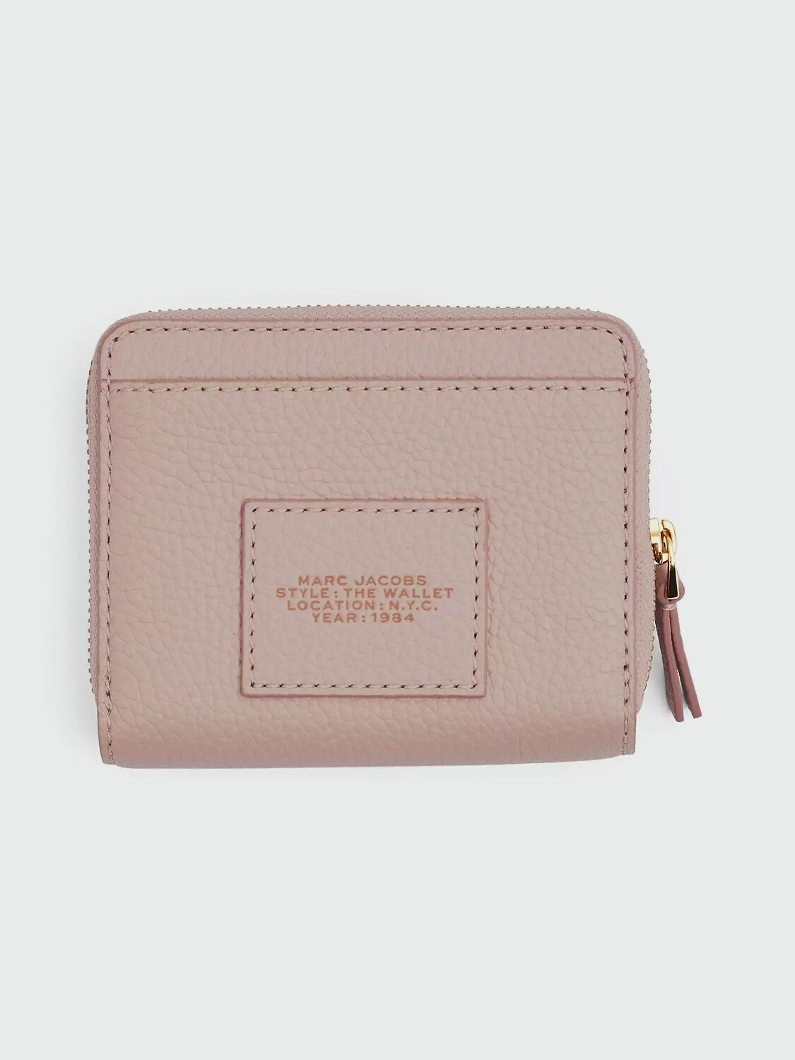 MARC JACOBS - THE LEATHER MINI COMPACT WALLET Alta Automática