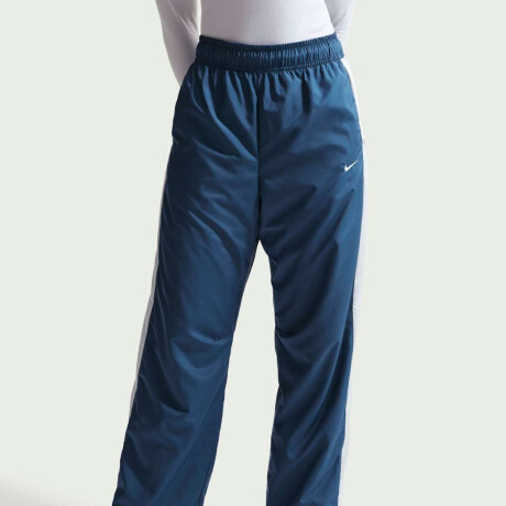 Pantalón Largo Nike Sportswear Classic De Mujer Azul