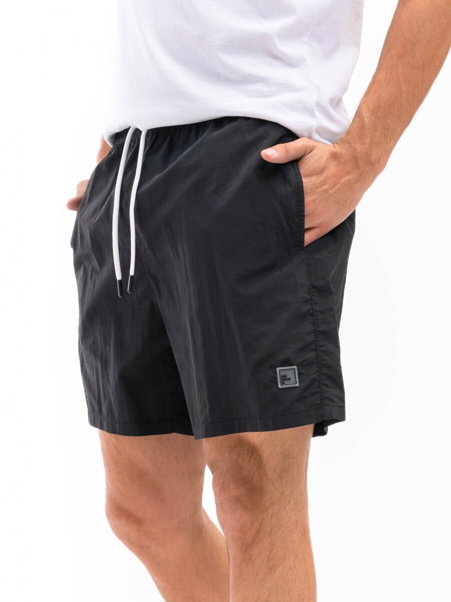 Short de Baño Microfibra Chipre - Negro 