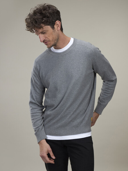 SWEATER TALLIN GRIS MELANGE