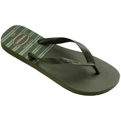 Ojota de Hombre Havaianas Top Basic Marrón Musgo