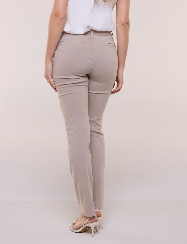 Pantalón Slim TOSTADO