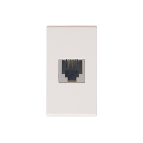 Módulo toma telefónico RJ11 - Duomo blanco C57850