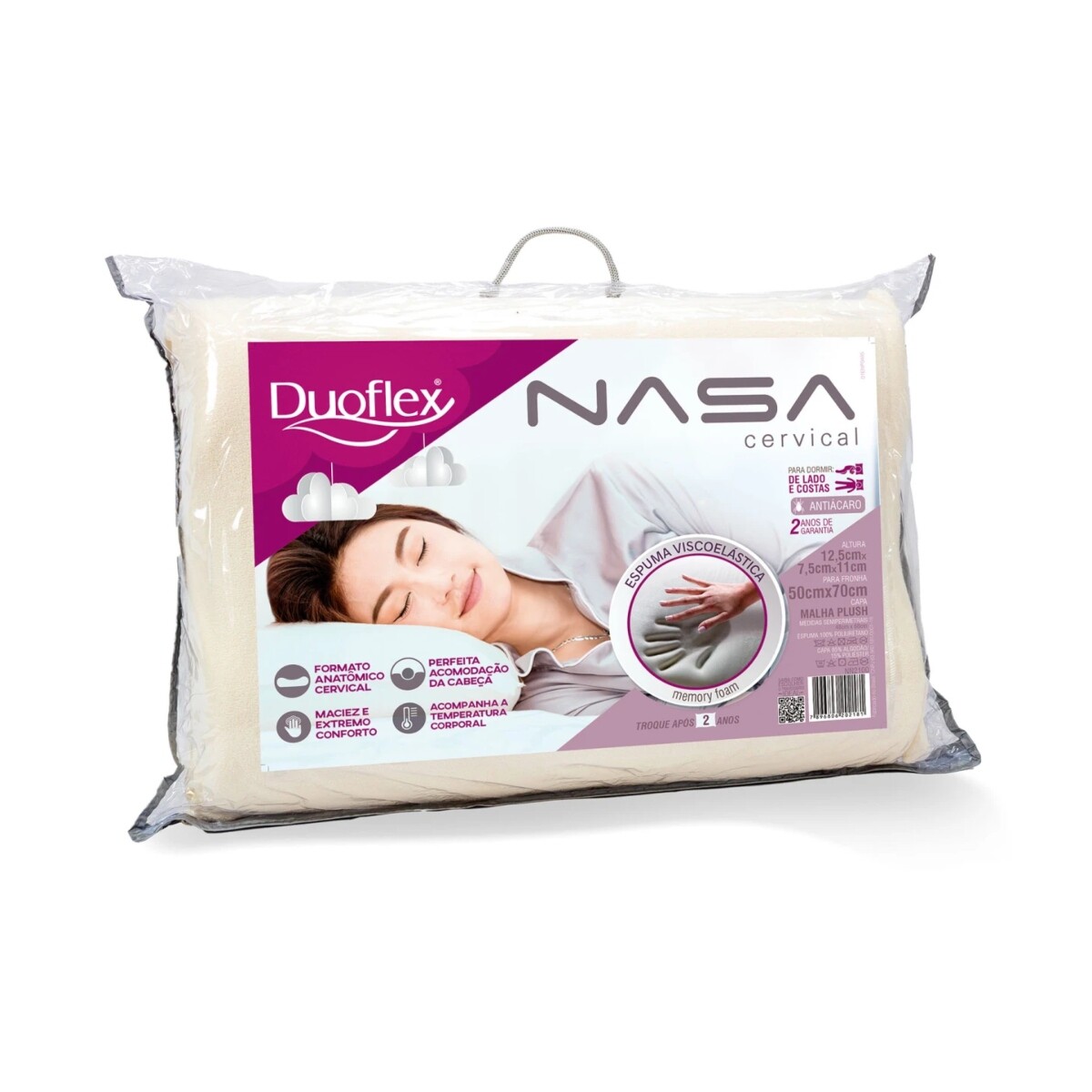 Almohada Viscoelástica Nasa Cervical Nn2100 