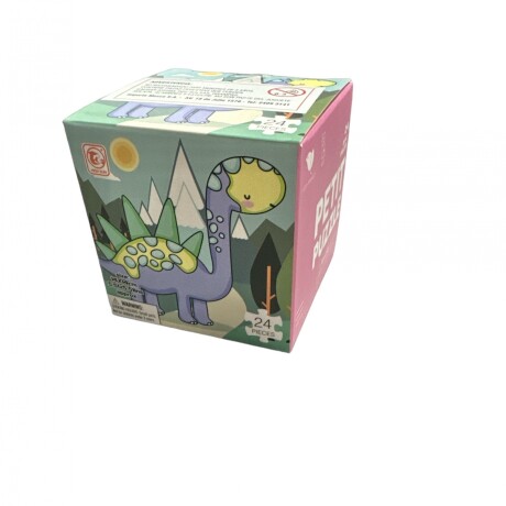 Puzzle Cubo Infantil 24 pcs Dino