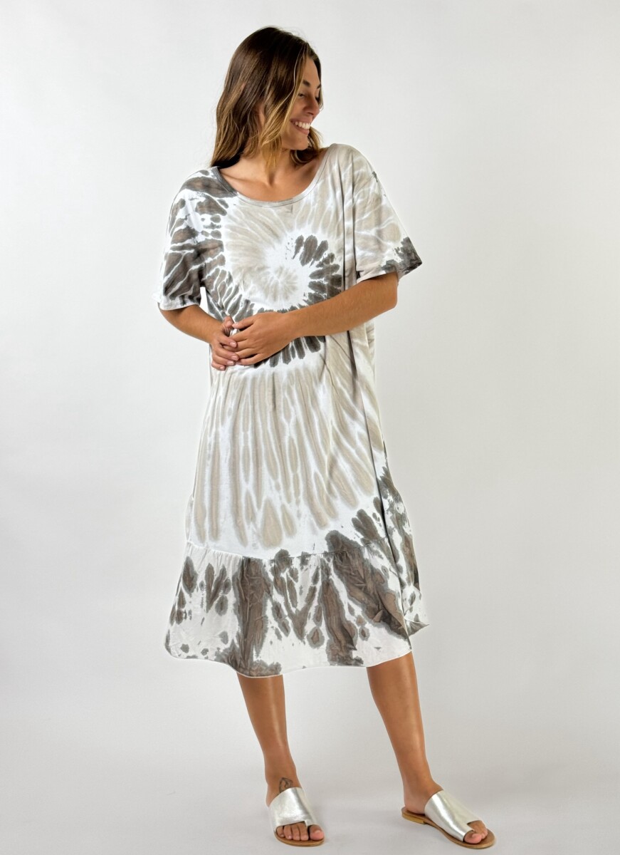 VESTIDO COSMOPOLITAN BEIGE — Panthai