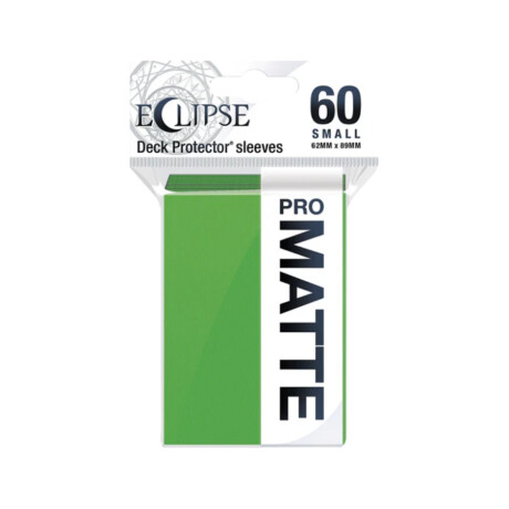 60 Ultra Pro Eclipse Small Sleeves - Lime Green 60 Ultra Pro Eclipse Small Sleeves - Lime Green