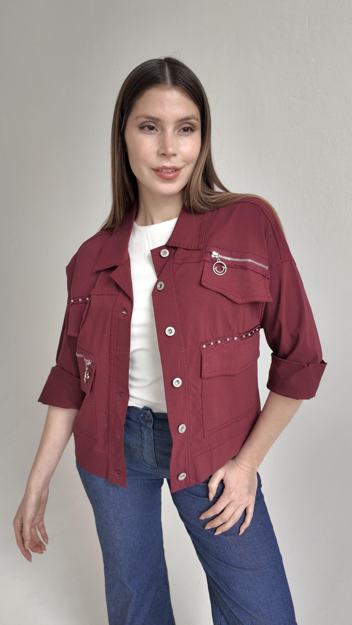 Chaqueta Siena Bordo