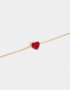 Pulseras Flexibles Con corazón Pulsera Flexible Con Corazón - Dorado