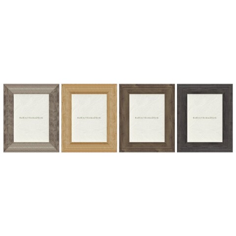 PORTARRETRATO PS 20x25CM VETEADO NATURAL PORTARRETRATO PS 20x25CM VETEADO NATURAL