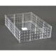 Caja organizadora acrilico apilable G TRANSPARENTE