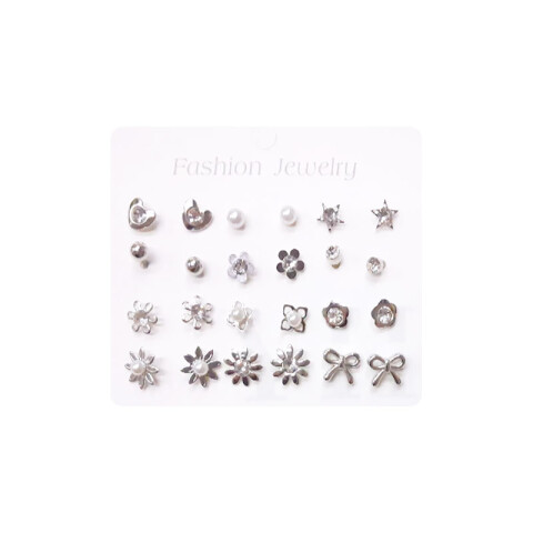 Caravanas hipoalergénicas x12 pares Caravanas Hipoalergénicas X12 Pares