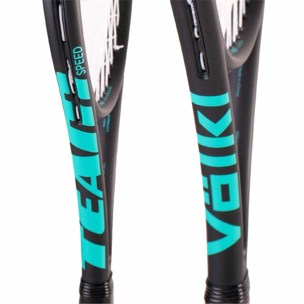 Raqueta De Tenis Volkl Team Speed Negro y Turquesa