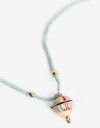 Collares Cortos Cordón Collar Locket Globo Para Niñas - Combinacion Multicolor