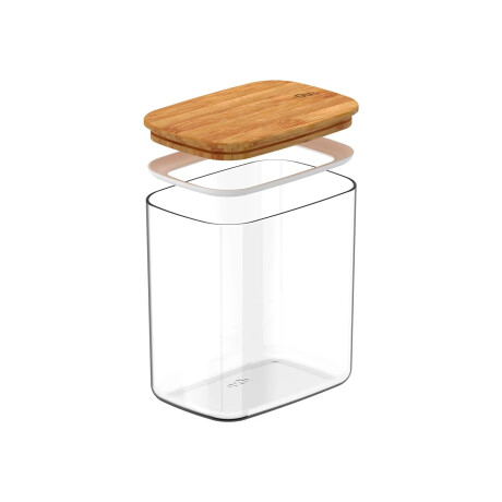 FRASCO ORG 1,5L PLASTICO TRANSPARENTE KEEP PHB605
