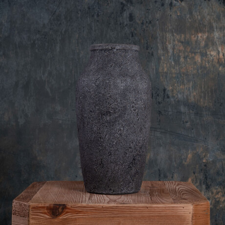 JARRÓN CERAMICA GRIS 42030