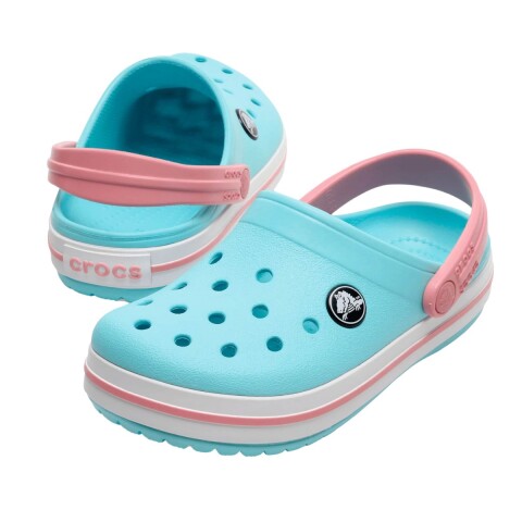 CROCS CLOG C11-J3 BLUE7WHITE