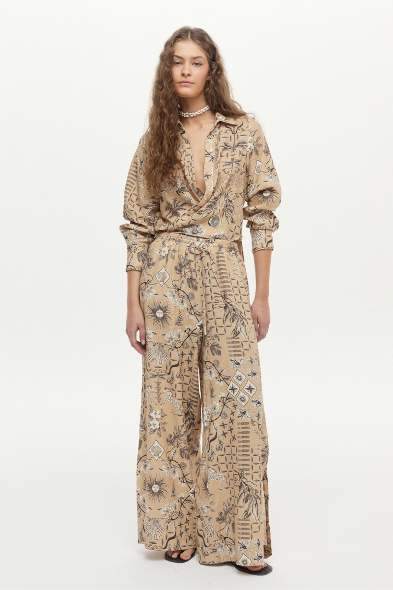 Pantalón Calista Camel
