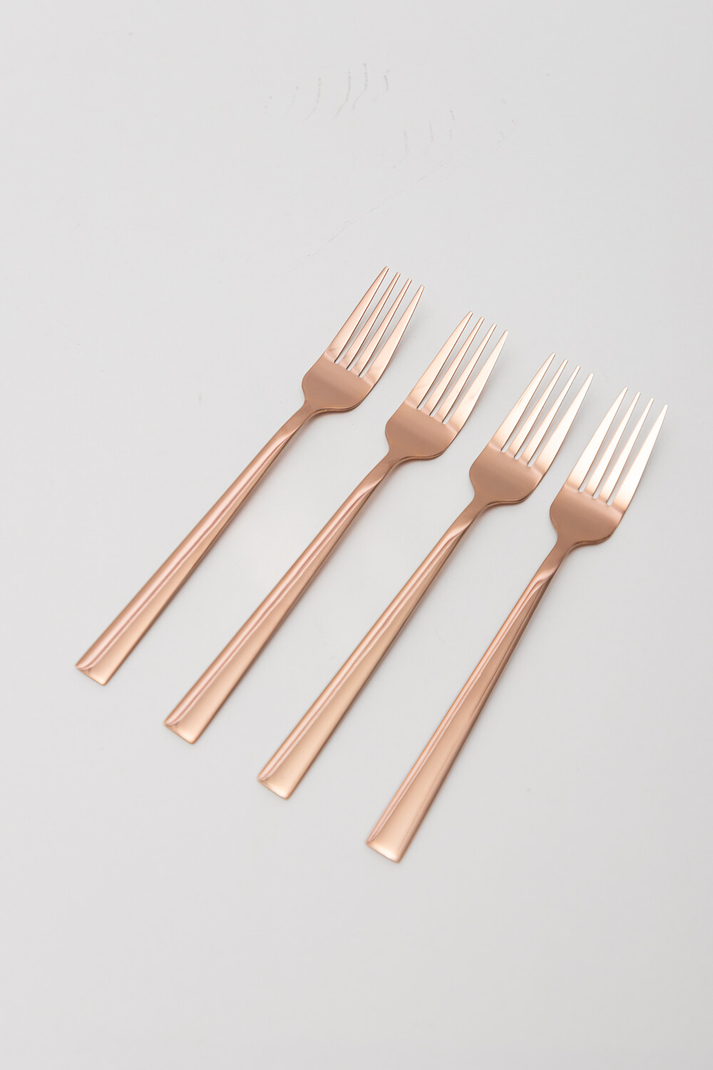 Tenedor Asher Set 4 Un. Rose Gold Color Unico
