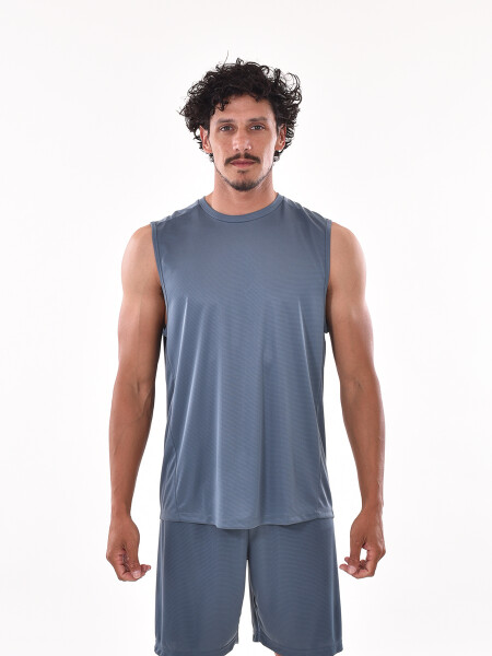 MUSCULOSA GIORGOS AZUL PIEDRA