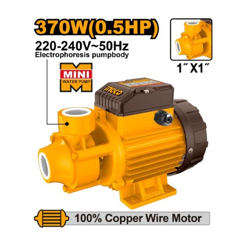 Bomba periférica 1/2 HP 30L/min 370W ING0306