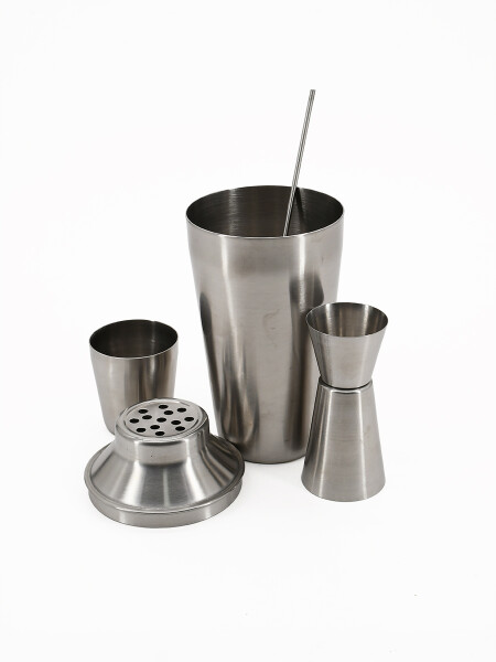 UTENSILIOS PARA TRAGOS SET X 3 PLATEADO
