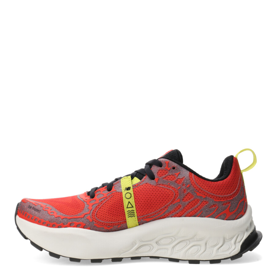 Championes de Hombre New Balance Fresh Foam X Hierro V8 Rojo - Negro - Amarillo