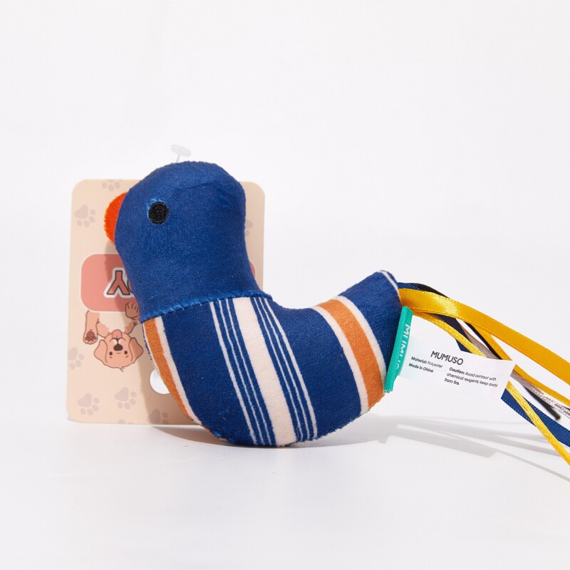 PELUCHE PARA MASCOTA (PÁJARO AZUL) PELUCHE PARA MASCOTA (PÁJARO AZUL)