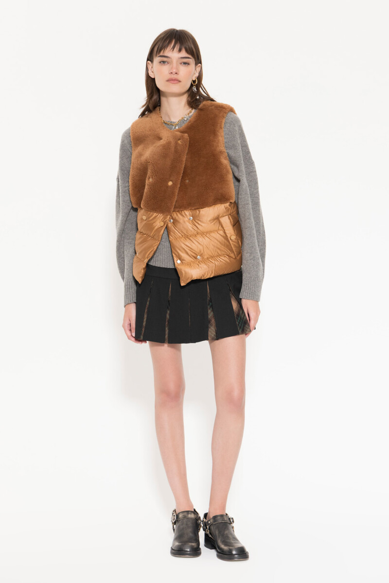 CHALECO KELLY Camel