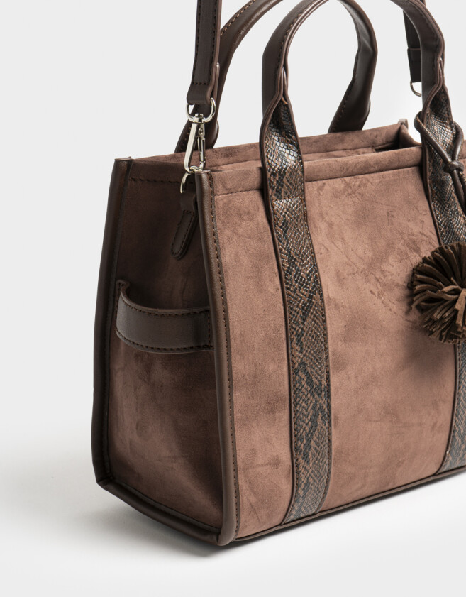 City Carteras Medianas - Marron Chocolate