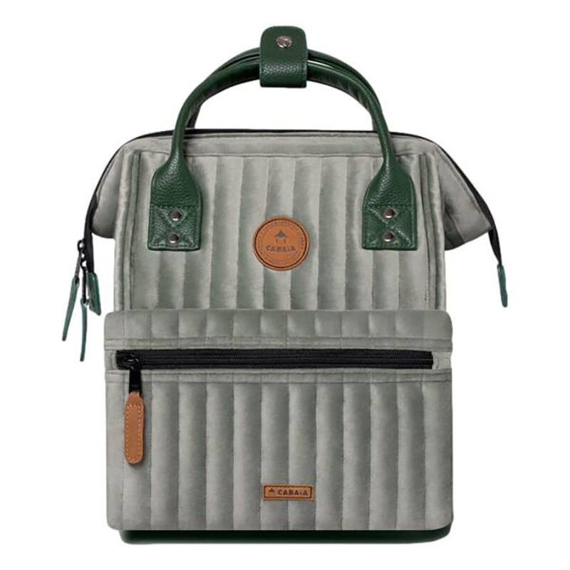 Mochilas - Cabaia - Cabaia Mochila CALCUTTA S 12L de Mujer - CABA-QUIL-CA01 Gris-verde