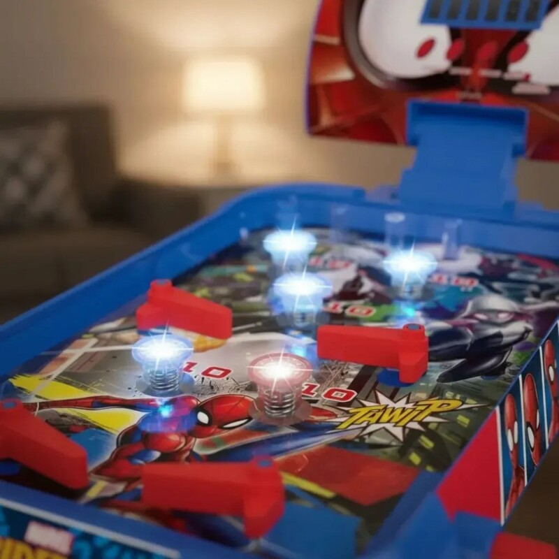 Pinball De Mesa Electrónico Lexibook Spiderman Pinball De Mesa Electrónico Lexibook Spiderman