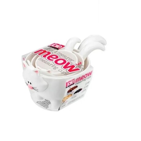 Set tazas medidoras Meow Set tazas medidoras Meow