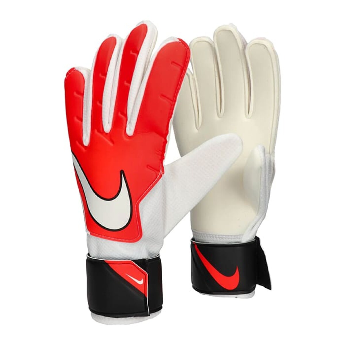 Guantes Nike de Fútbol - CQ7799-637 - Blanco-rojo 