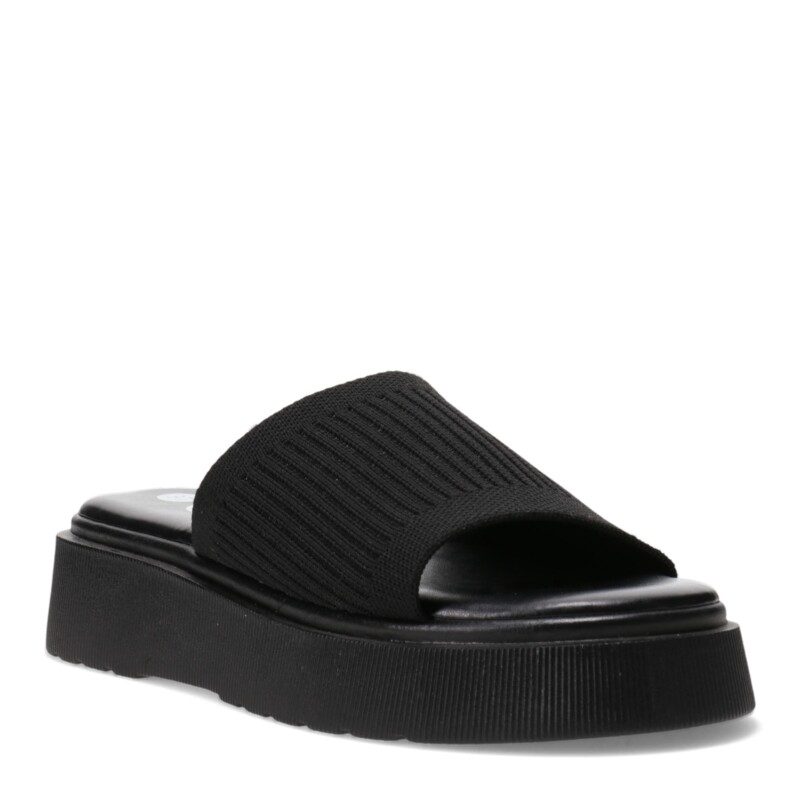 Sandalias de Mujer Miss Carol QUIRIMBA con tira de tela Negro