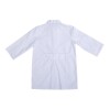 Túnica escolar recta para niño + útiles escolares excelente calidad Blanco
