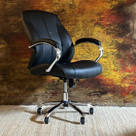 Silla De Oficina Rt-359b Negra Negro
