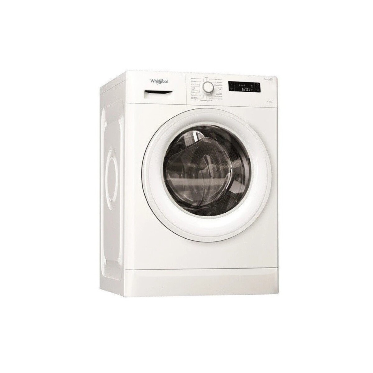 Lavarropas de Carga Frontal Whirlpool WLF752B25F 7.5KG - BLANCO 