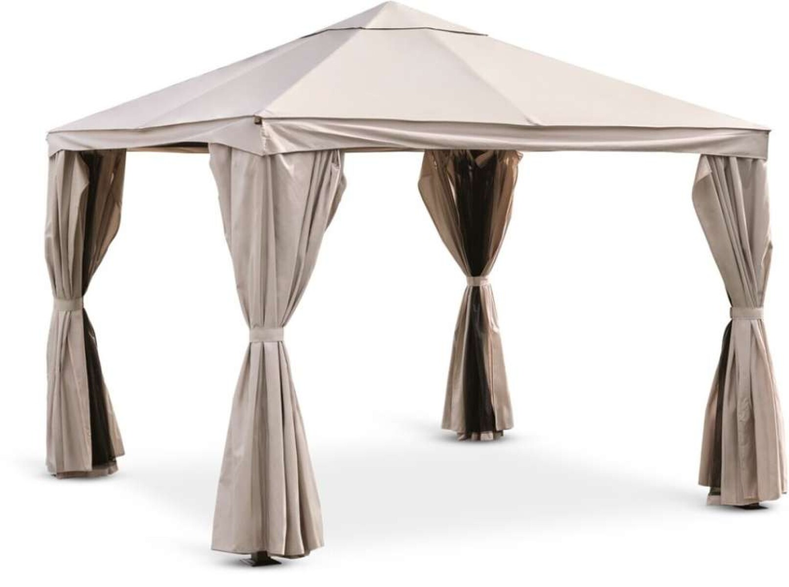 Gazebo NORDMARKA 3x3x2,78 m beige - Beige 