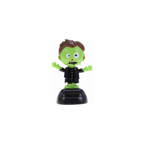 Muñeco solar Halloween que baila Verde