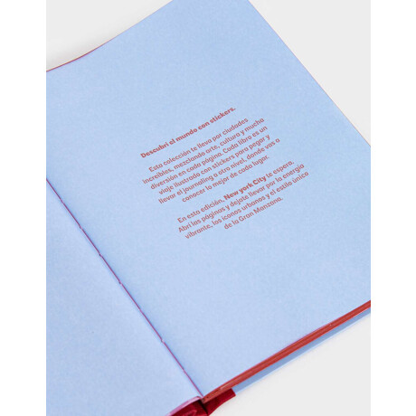 Libro De Stickers Journaling Azul Celeste