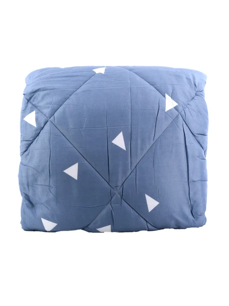 ACOLCHADO CON FUNDA TRIANGULO AZUL OSCURO
