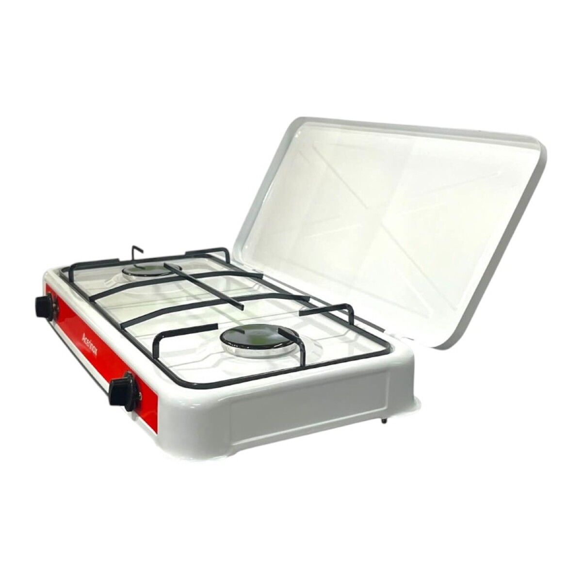 Anafe a gas 2 quemadores portátil 