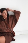 Camisa Fulera Chocolate