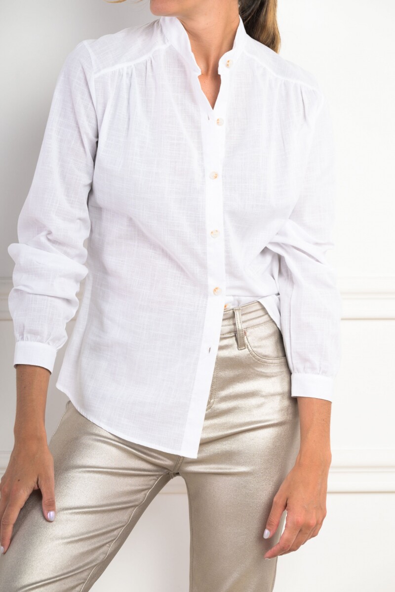 Blusa Algodón Blanco