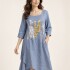 VESTIDO MILA Celeste