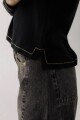 TSHIRT LONGA FW23 Negro